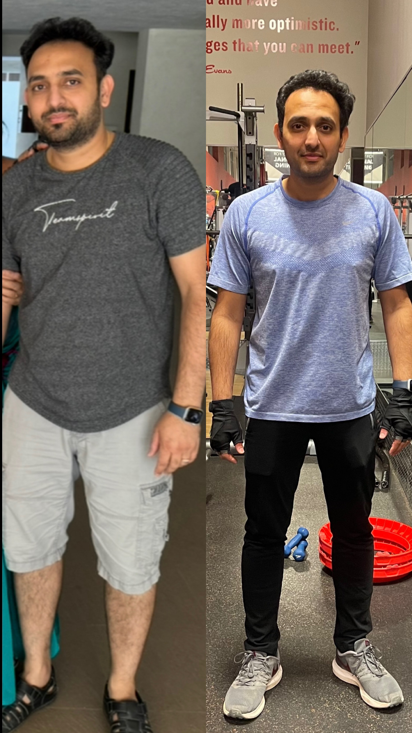 Raam, 1 year transformation